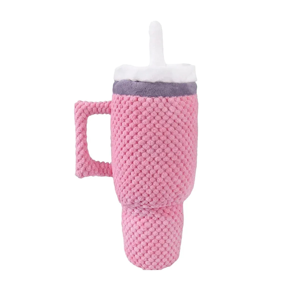 Dog Squeaky Toy Stuffed Water Cup Toy Plush Cup Chew and Supplies