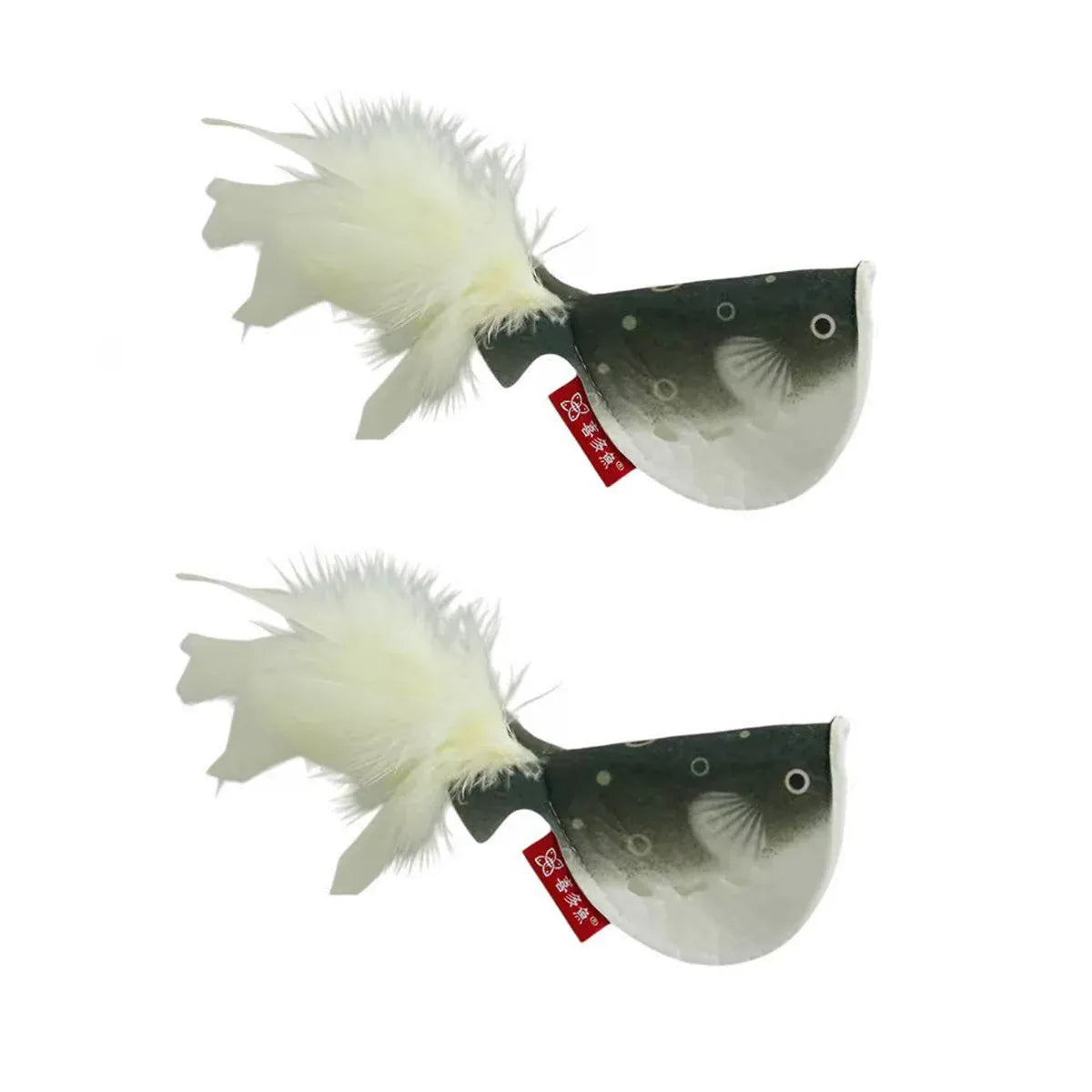 2pcs Catnip Pufferfish Cat Toy