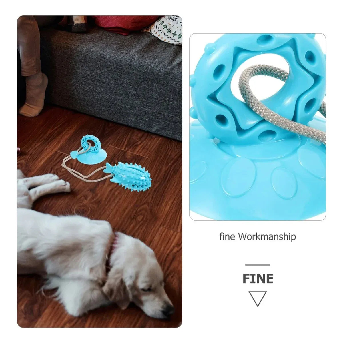 Dog Chew Toys Durable Non Toxic TPR Material