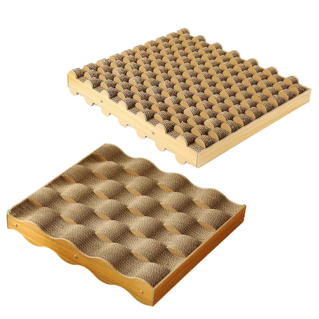 Cat Entertainment Corrugated Scratching Board Cat Toy Anti Scratch