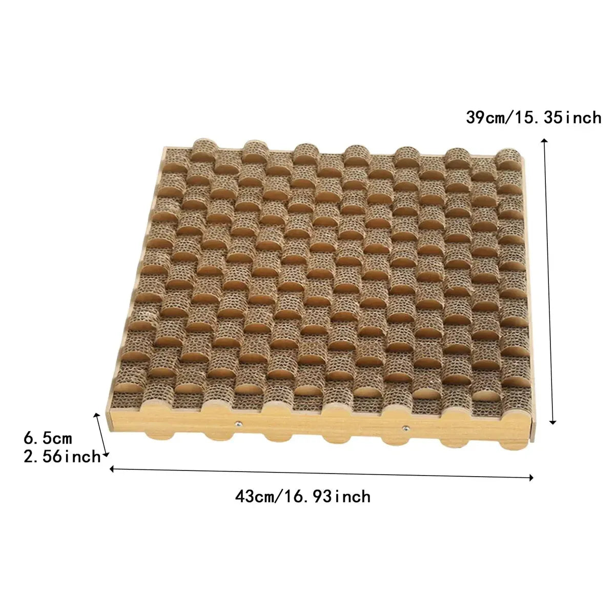 Cat Entertainment Corrugated Scratching Board Cat Toy Anti Scratch