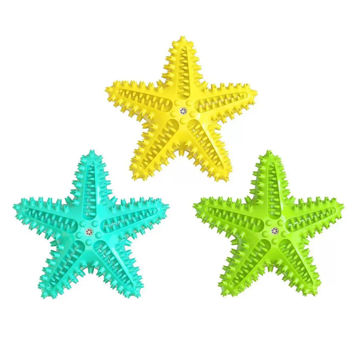 Pet Starfish Floating Dog Toy Audible Water Toy