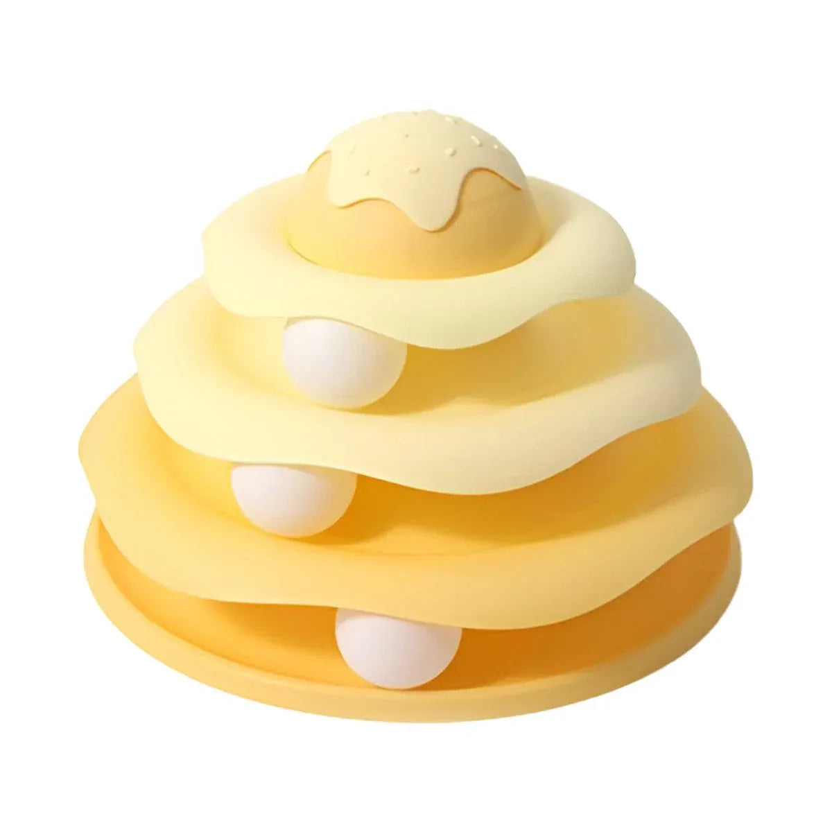 Funny Cat Toy Pet Toys Plastic Tower Interactive Track Ball Playing