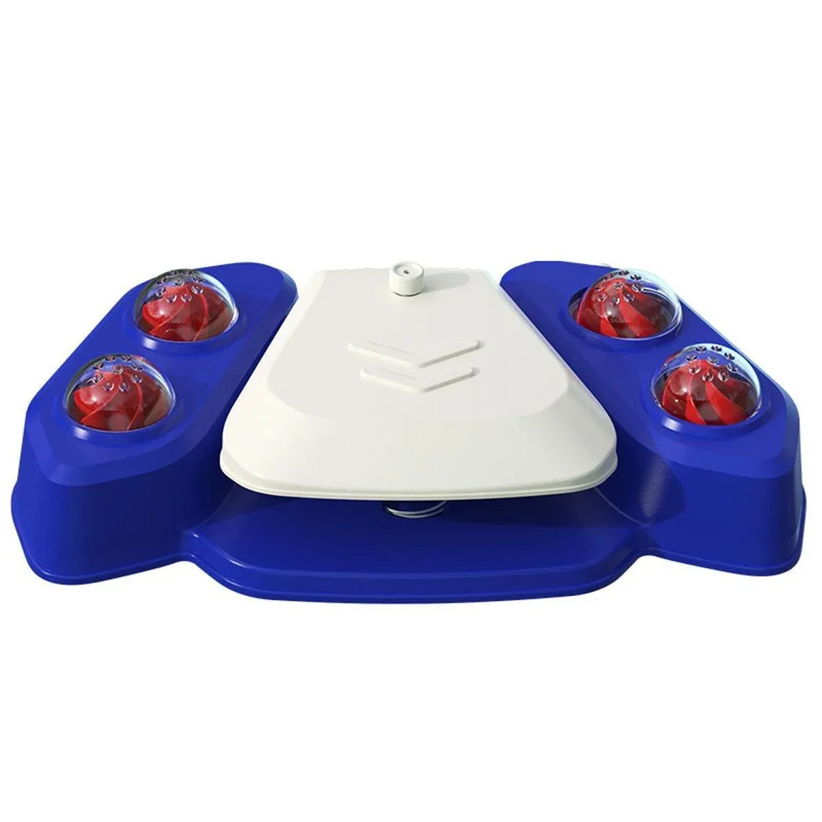 Automatic Water Feeder Dispenser with Bath Spray and Footstep Dog Toys