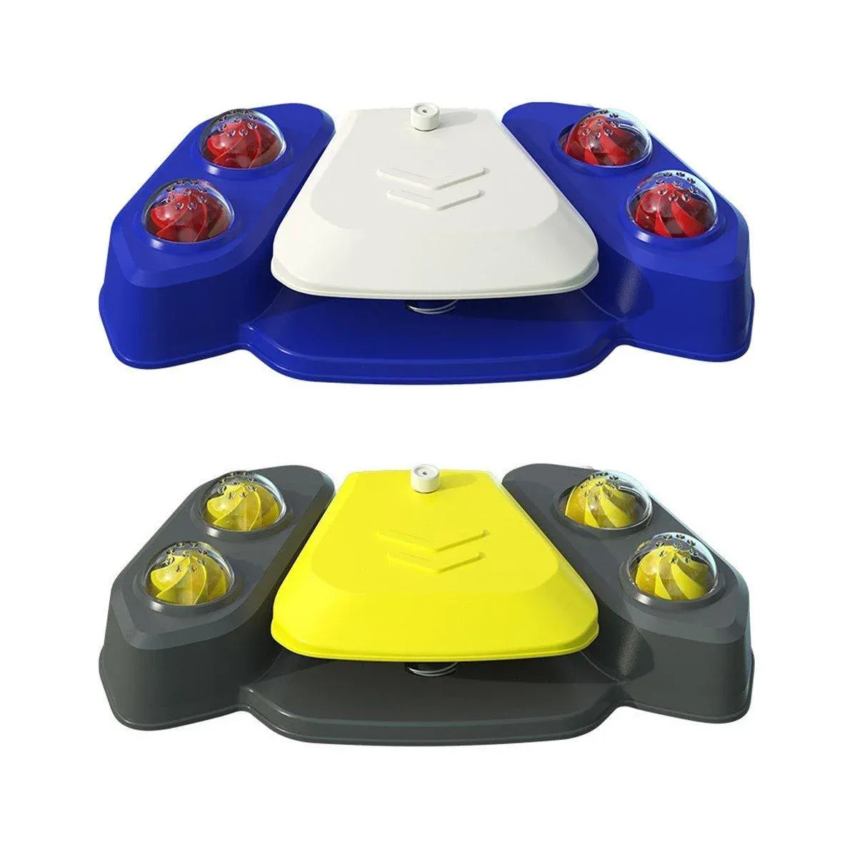 Automatic Water Feeder Dispenser with Bath Spray and Footstep Dog Toys