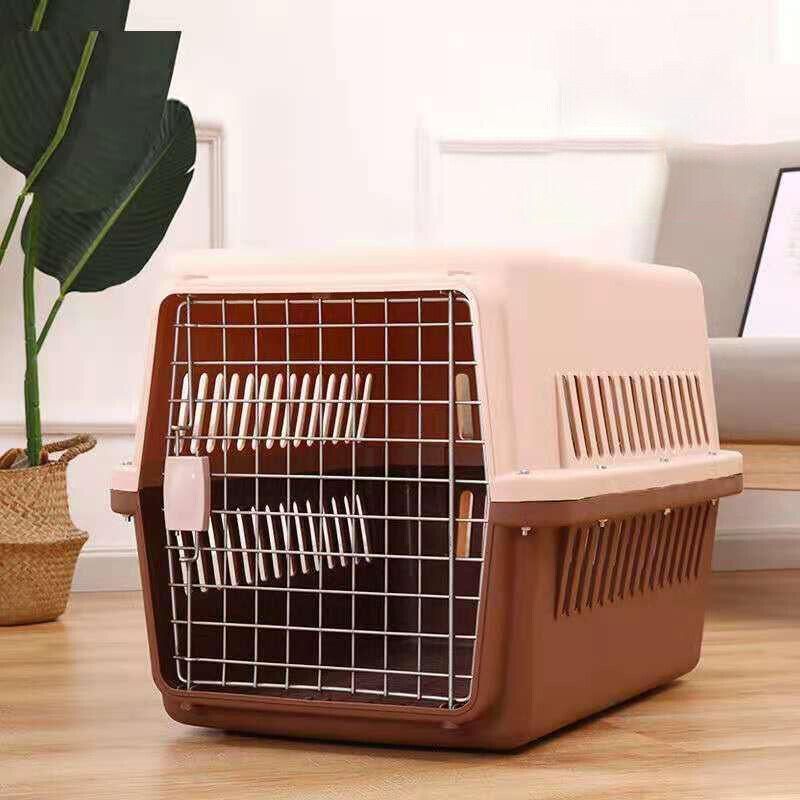 Aimall Portable Pet Travel Carrier Crate, 59 x 36 x 35 cm, showing the options available, photo 4 of 6