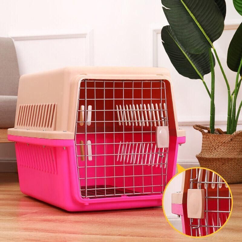 Aimall Portable Pet Travel Carrier Crate, 59 x 36 x 35 cm, showing the options available, photo 6 of 6