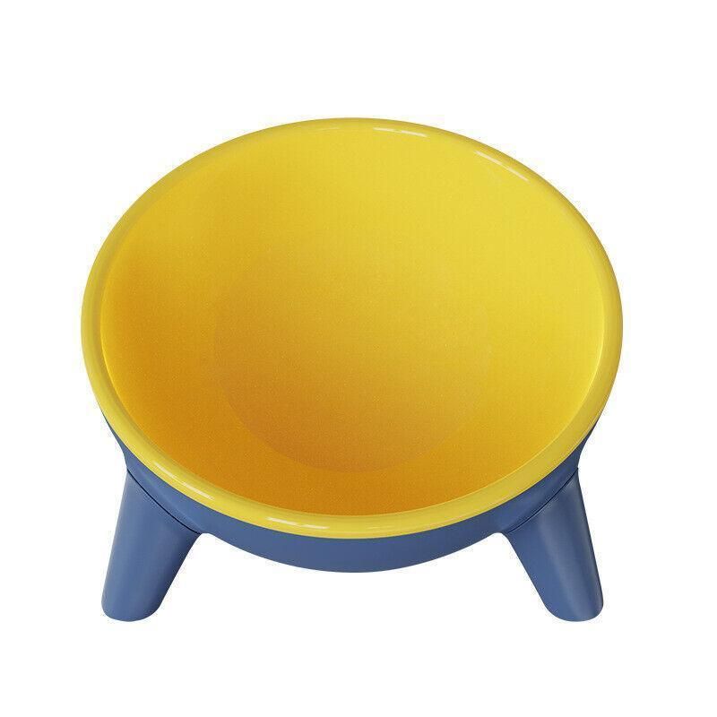 Raised Cat Bowl Pet Feeder Pet Bowl Elevated Dog Bowls 15° Tilted Pet