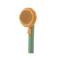 Self Cleaning Slicker Comb For Dog Cat Rabbit Puppy Grooming Pumpkin