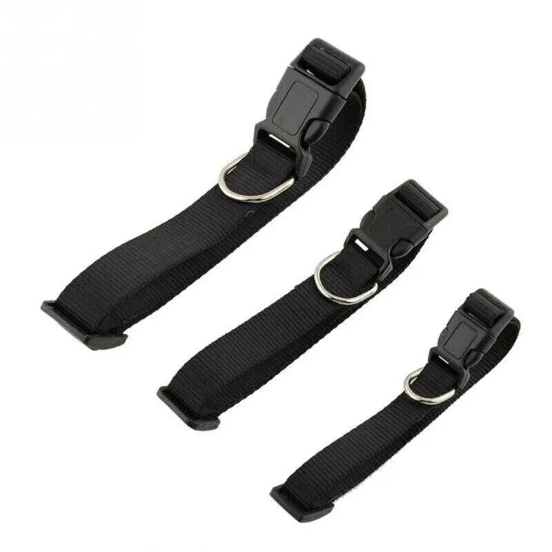 Small Adjustable Nylon Dog Collar, 30 to 45 cm, on a white background, photo 6 of 9