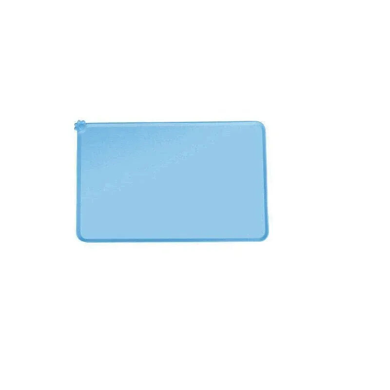 Silicone Pet Feeding Mat Dog Cat Food Bowl Placemat Waterproof