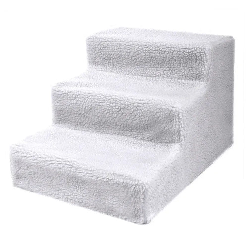 3 Steps Pet Stairs with Soft Cover