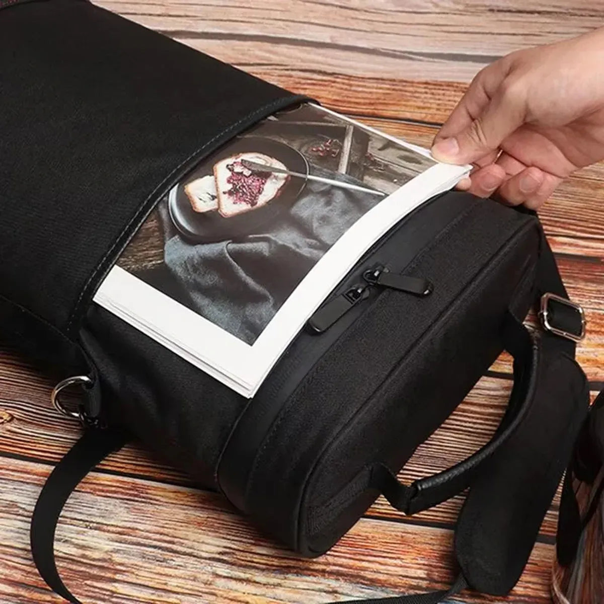 Insulated Wine Barrel Picnic Bag, Holds 2 Bottles