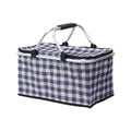 Foldable Picnic Basket Outdoor Camping Carrying Basket Portable