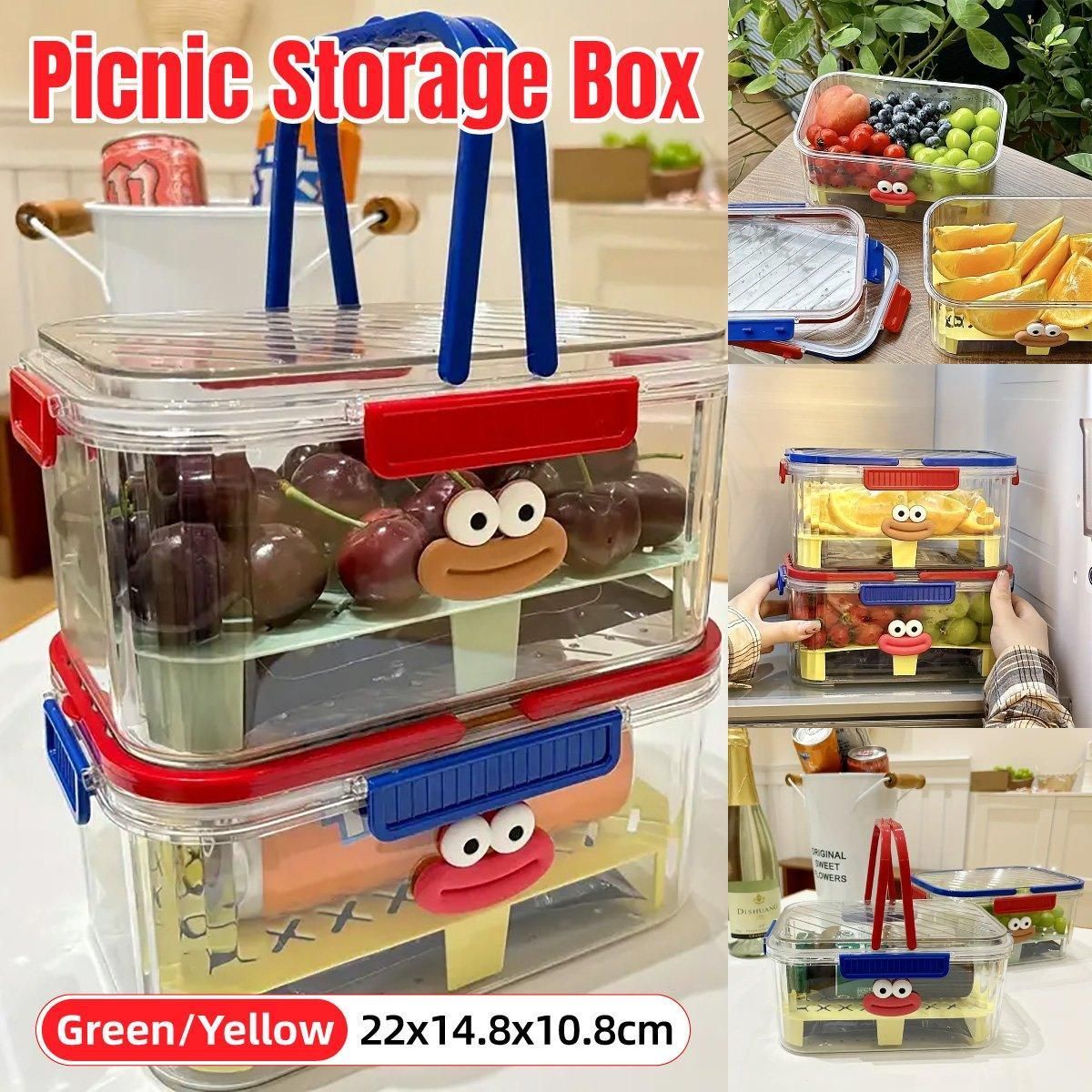 Outdoor Portable Insulated Cooler Box for Picnic Camping