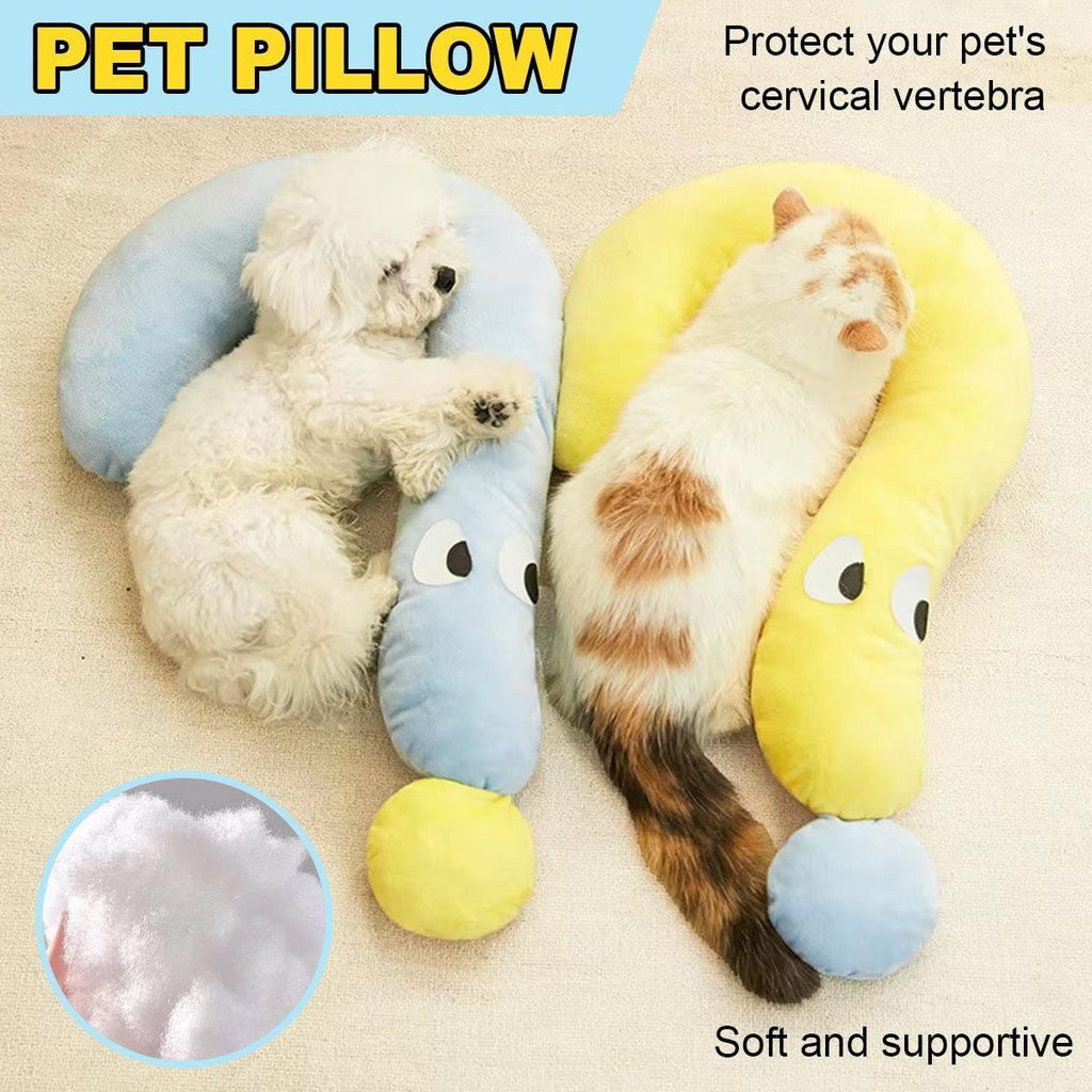 Soft Plush Pet Pillow for Dogs Cats Sleeping Cuddle Pillow Comfort