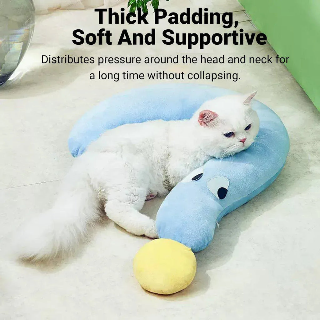 Soft Plush Pet Pillow for Dogs Cats Sleeping Cuddle Pillow Comfort