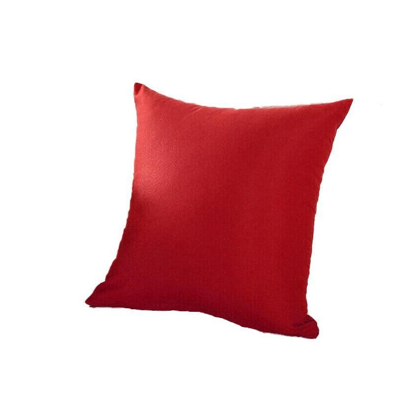 Plain Solid Colour Cushion Cover, 40 x 40 cm