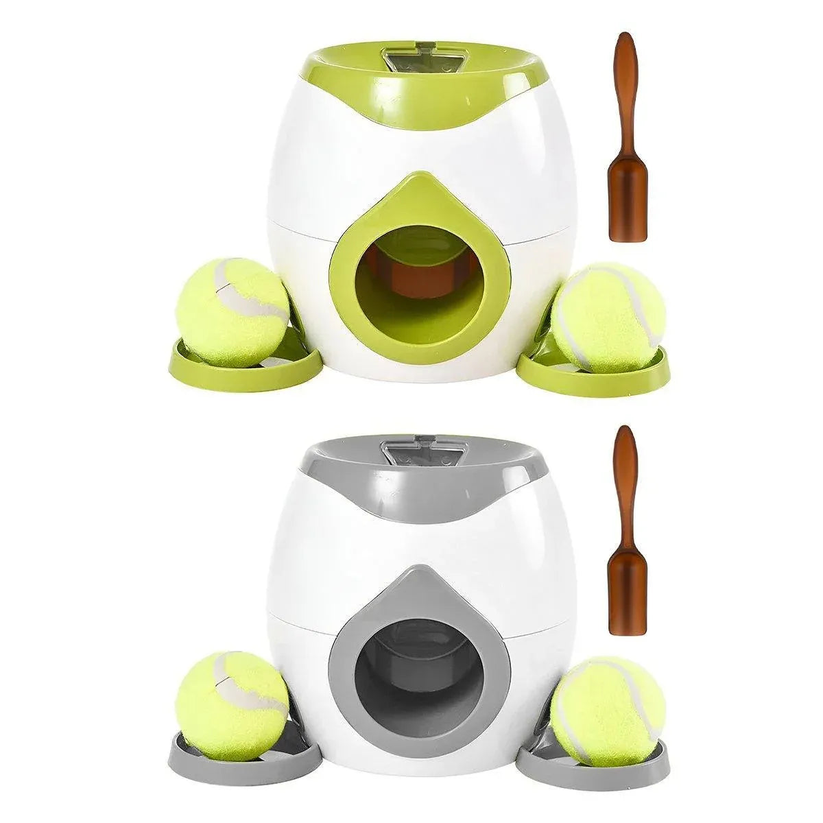 Interactive Dog Toy Tennis Feeder Machine