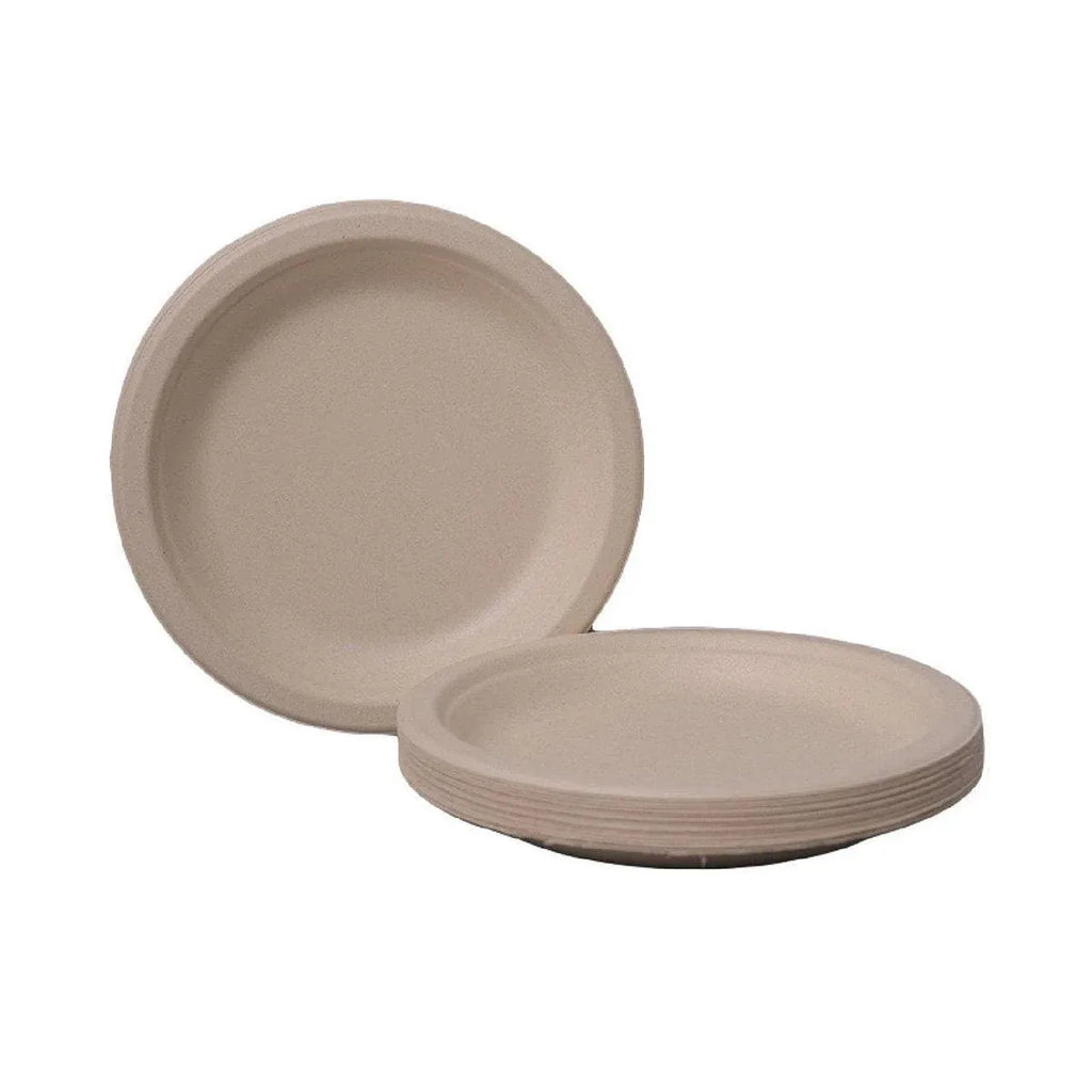 100x Biodegradable Sugarcane Paper Trays - Eco-Friendly & Durable