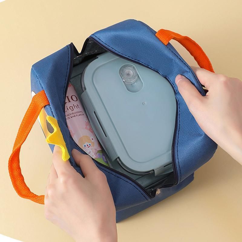 Insulated Oxford Lunch Bag, 23 x 13 x 19 cm