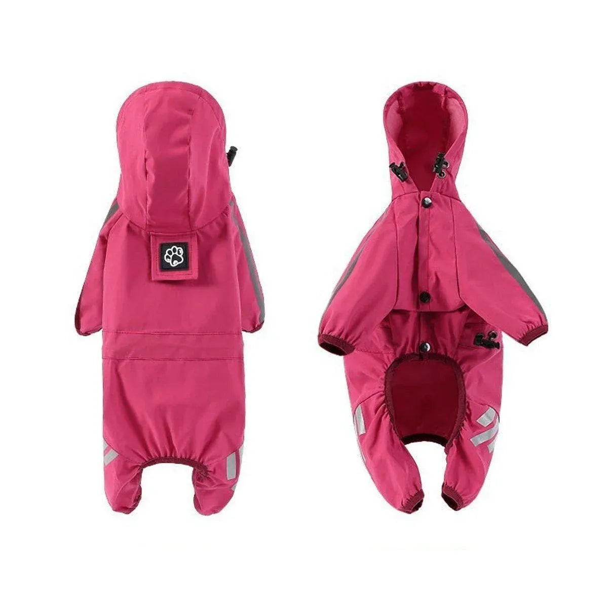 Waterproof Four Corner Pet Raincoats In Large Medium And Small Sizes