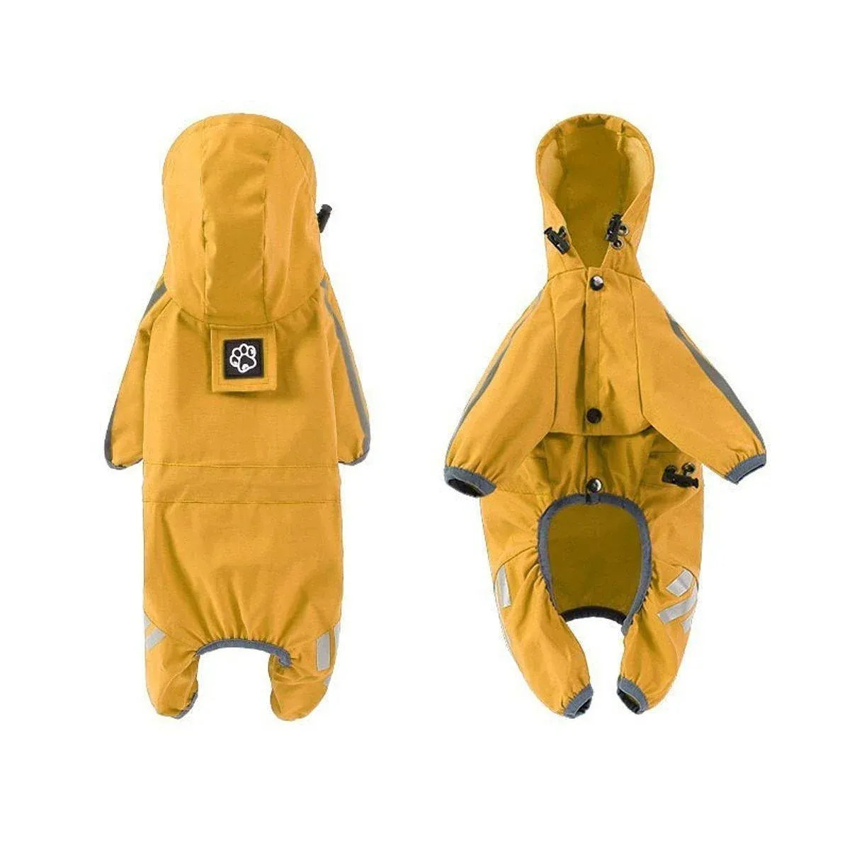 Waterproof Four Corner Pet Raincoats In Large Medium And Small Sizes