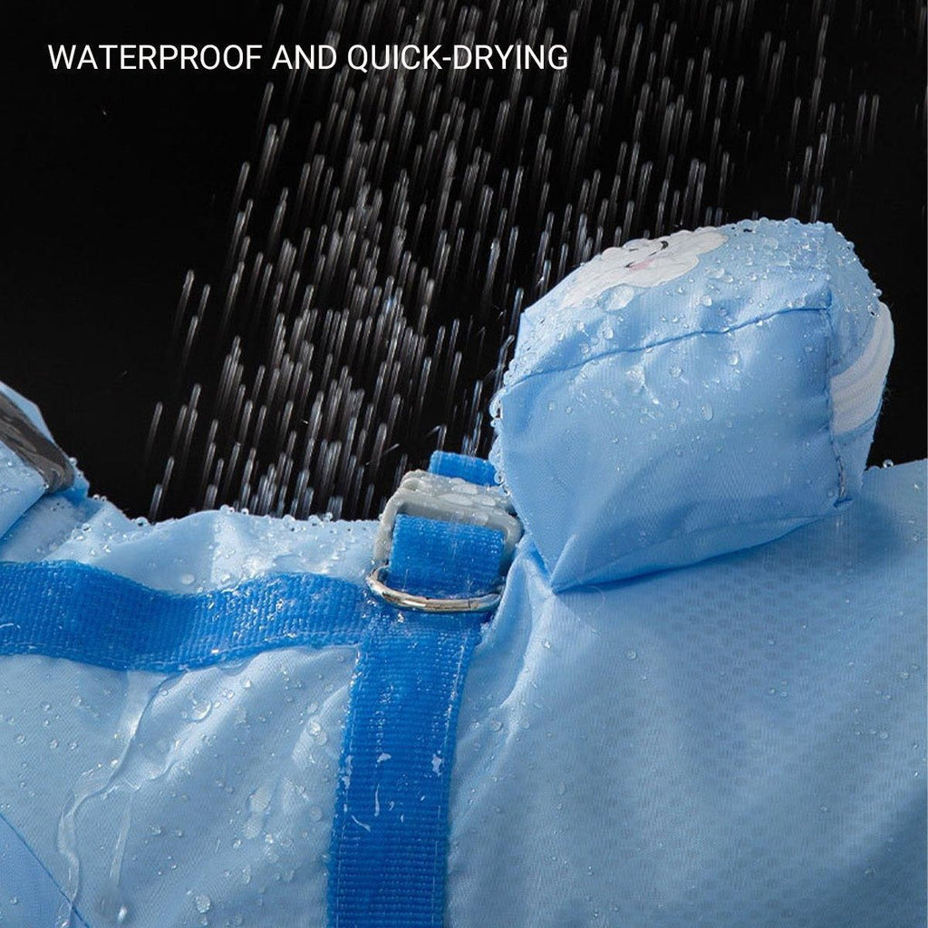 Waterproof Dog Raincoat with Feet Full Coverage Pet Rainy Clothes