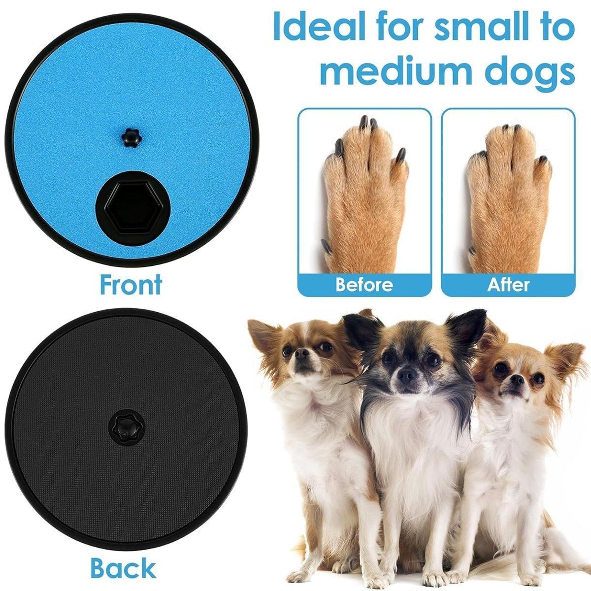 Rotating Pet Slow Feeder Toy Nail Sharpening Scraper