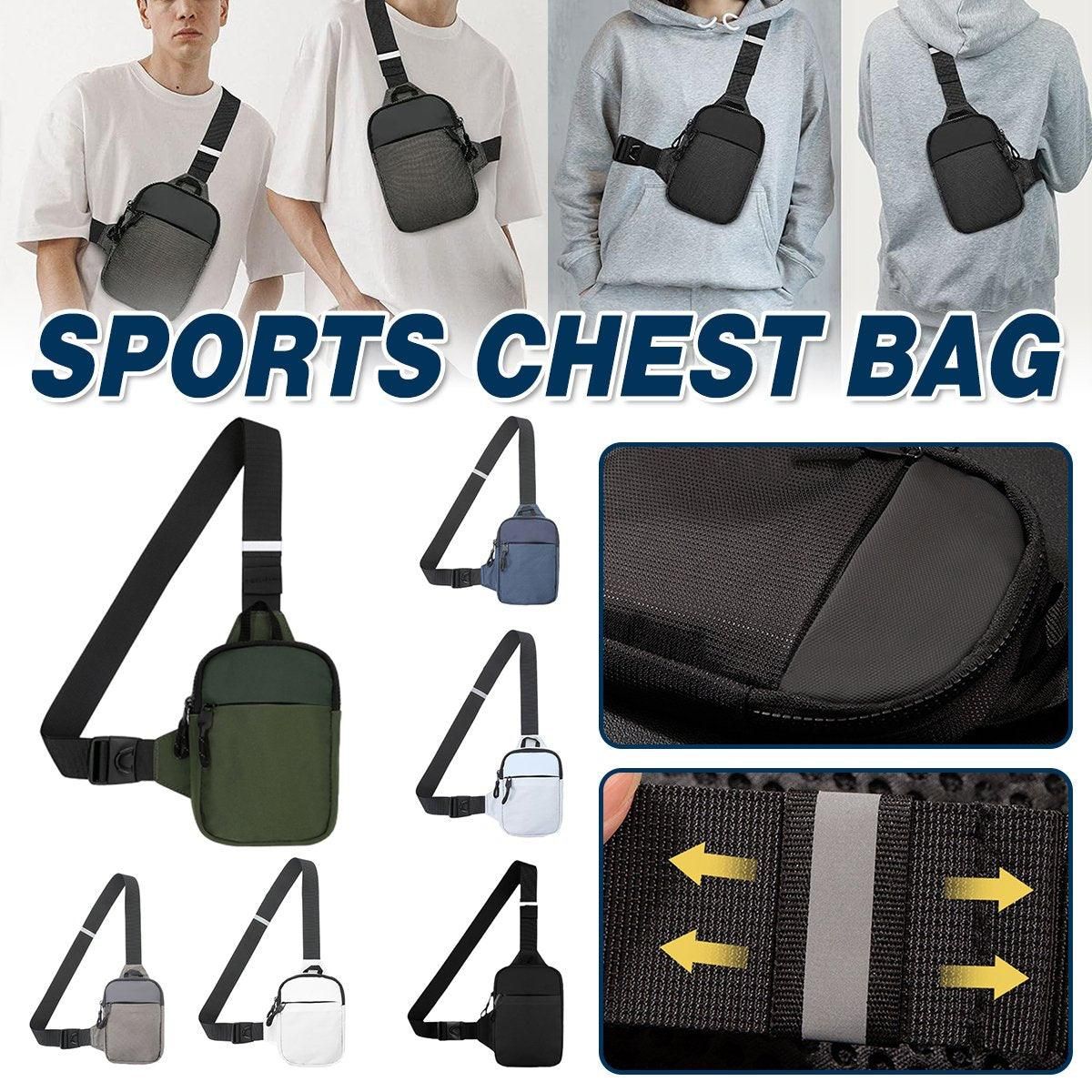 Sports Chest Bag Crossbody Backpack Mini Fashion Satchel for