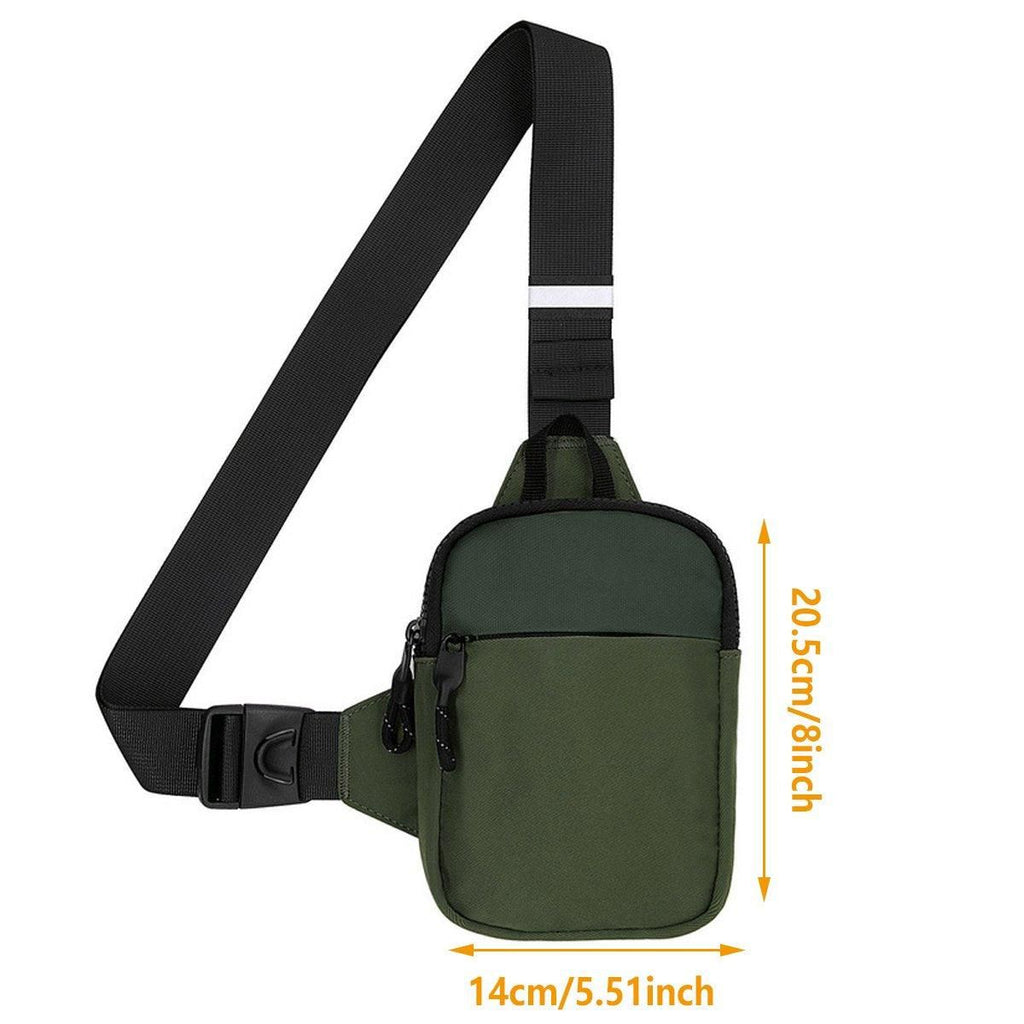 Sports Chest Bag Crossbody Backpack Mini Fashion Satchel for