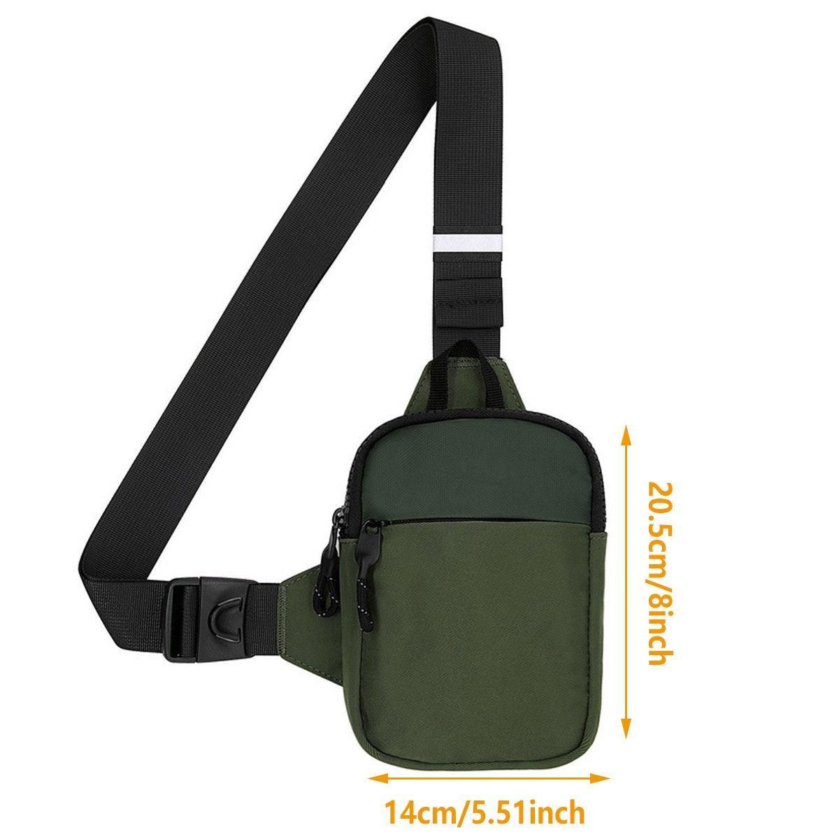 Sports Chest Bag Crossbody Backpack Mini Fashion Satchel for