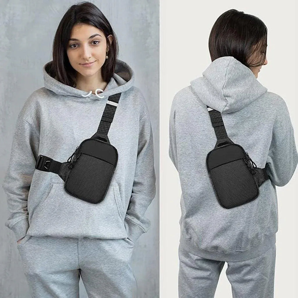 Sports Chest Bag Crossbody Backpack Mini Fashion Satchel for
