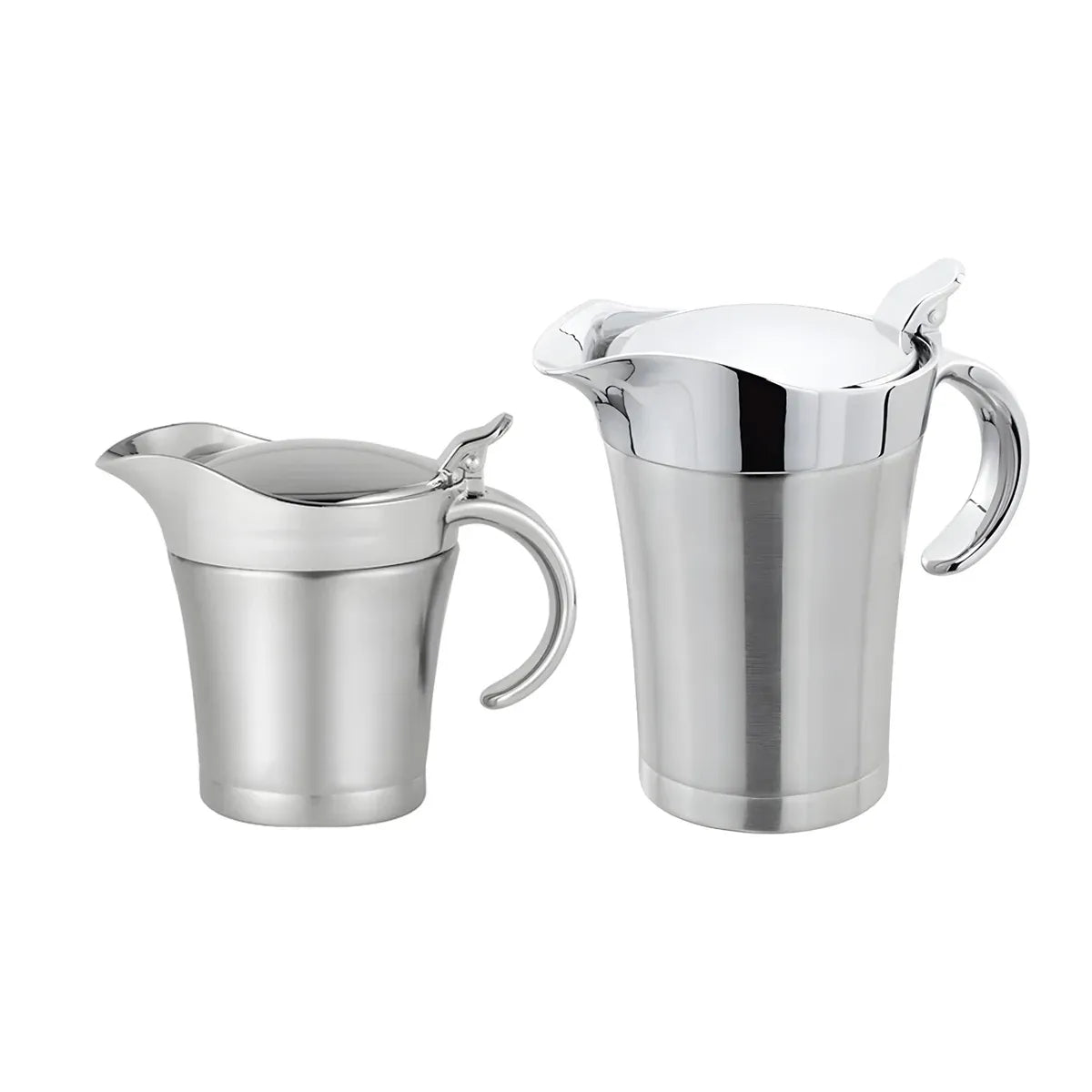 Insulated Stainless Steel Sauce Pot with Lid, 750 ml
