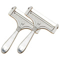 Stainless Steel Cheese Slicer and Butter Grater, Pack of 2
