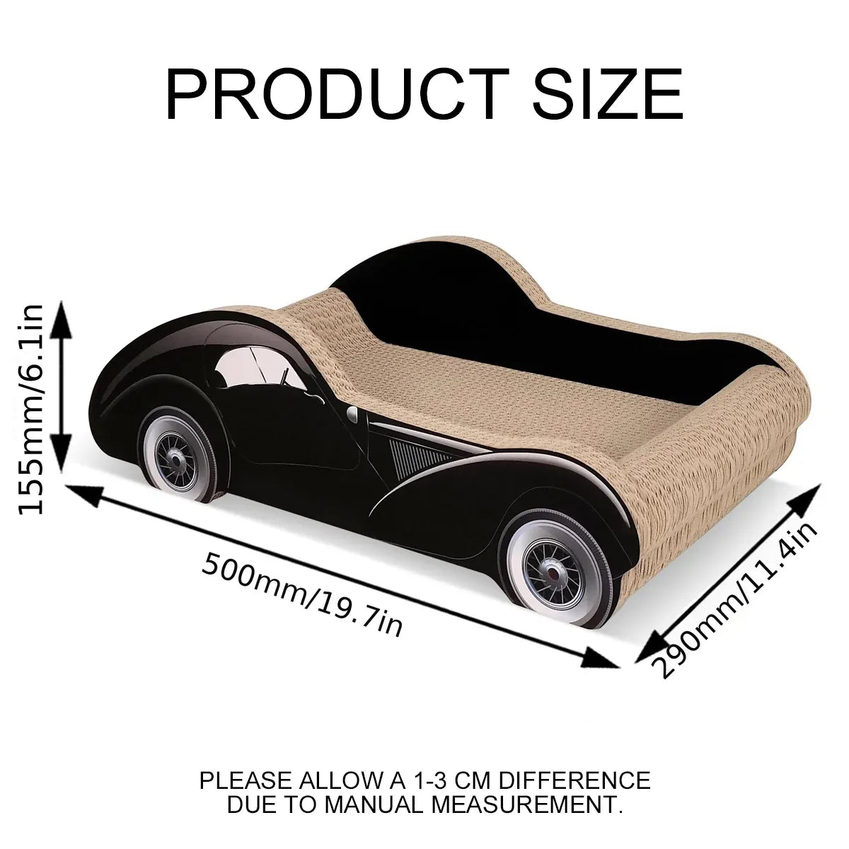 Tatami Cat Scratcher Sofa Corrugated Cardboard Car Bed Lounge Scratch