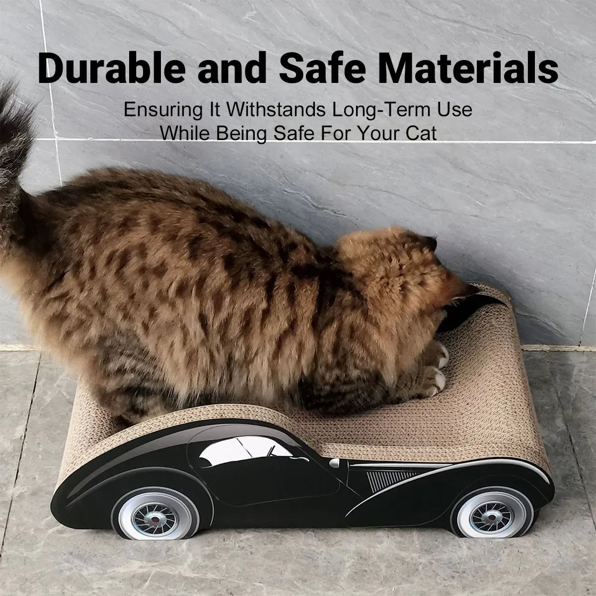 Tatami Cat Scratcher Sofa Corrugated Cardboard Car Bed Lounge Scratch