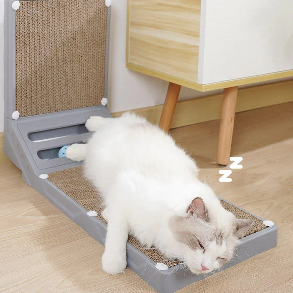 L-shaped Cat Scratching Board Vertical Claw Toy Cat Scratcher