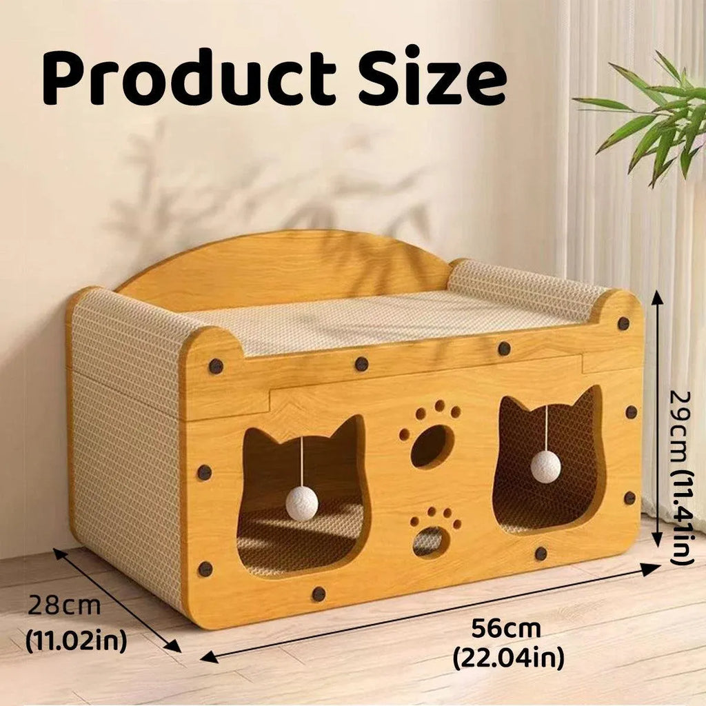 Cat Scratching Board Nest All in One Wear Resistant House Cat