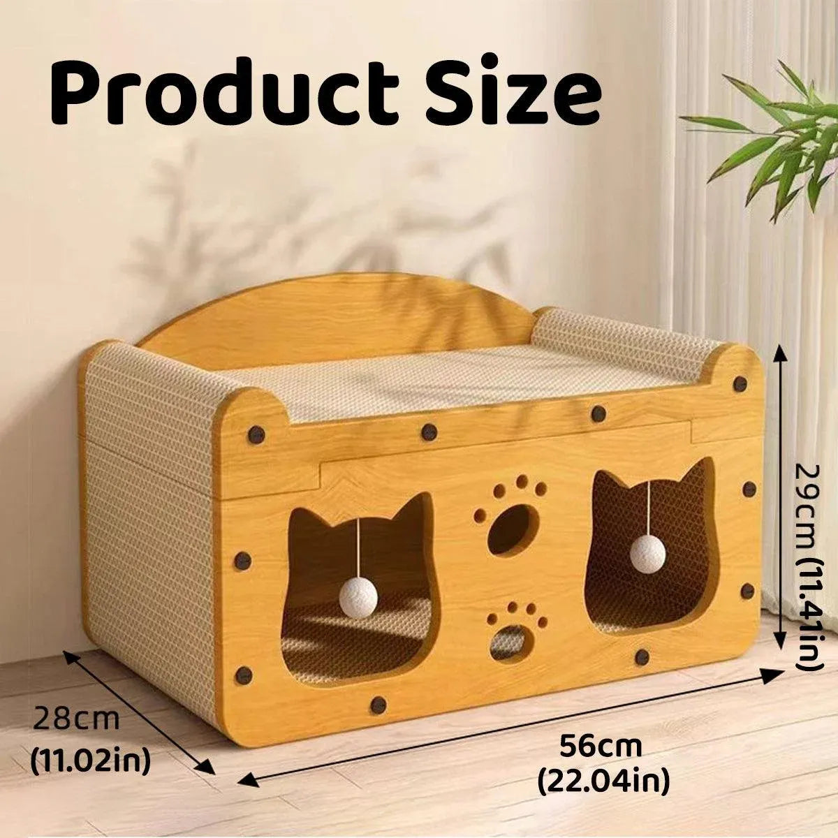 Cat Scratching Board Nest All in One Wear Resistant House Cat