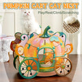 Pumpkin Cat Cart Double Layer Cat Scratch Board Cat Bed Furniture