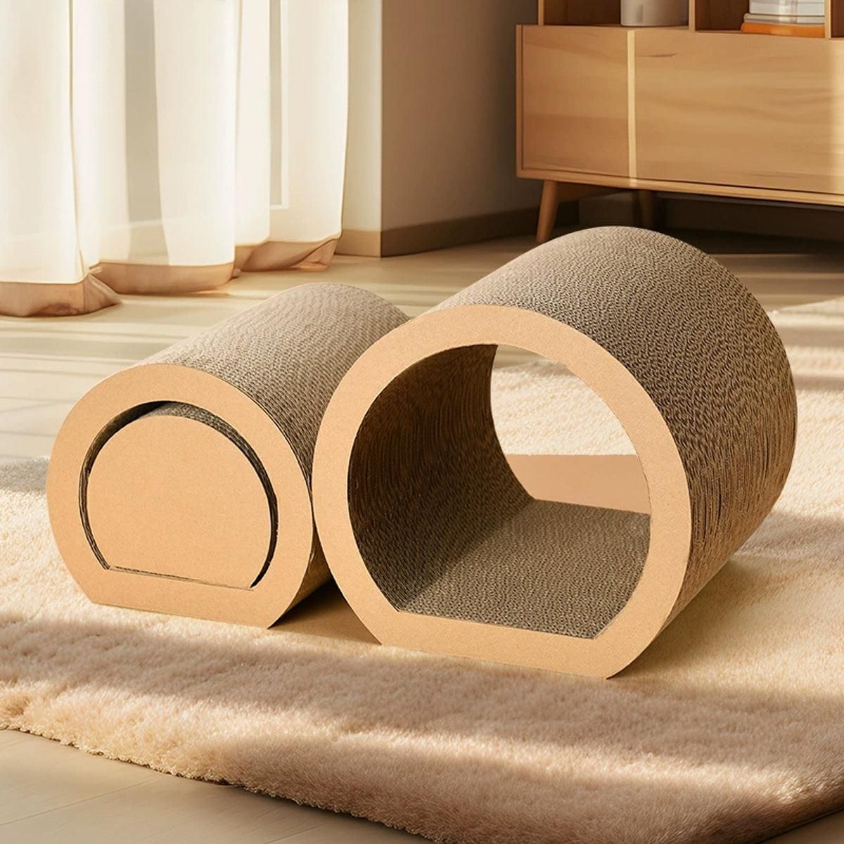 3pcs Cat Scratching Tunnel Wearable Claw Sharpening Toys