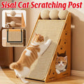 Vertical Wall Mounted Non Shedding Cat Scratcher Corrugated Paper
