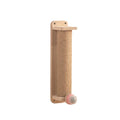 2Style Wood Wall-Mounted Natural Sisal Rope Cat Scratching Claw