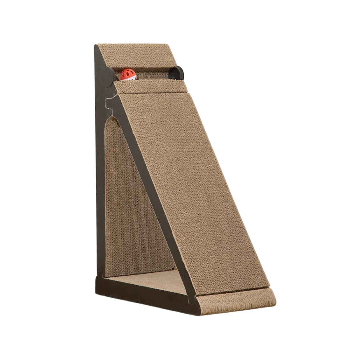 Vertical Triangle Cat Scratcher Wear Resistant Non Shedding Anti