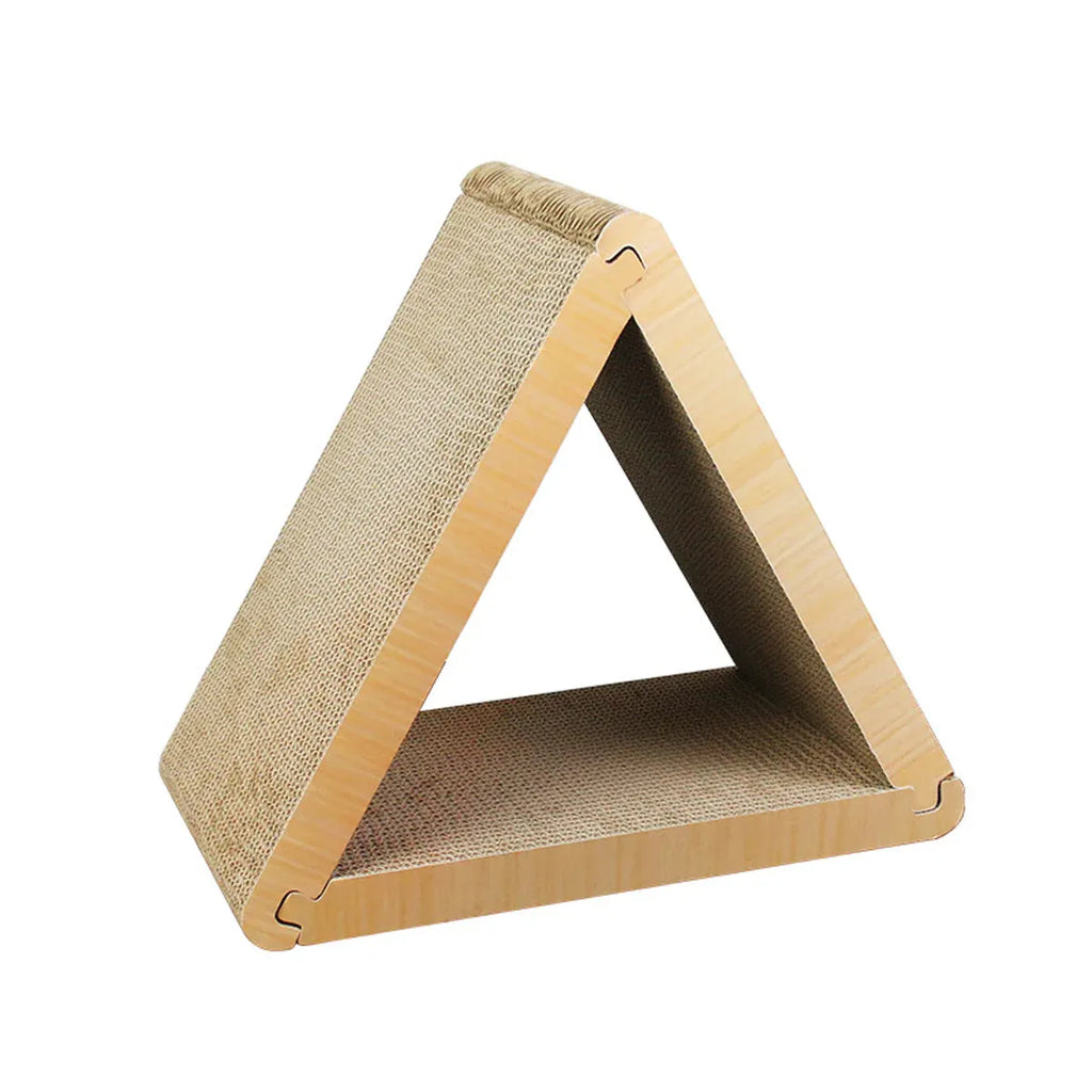 Triangular Cat Scratching Board Corrugated Paper Scratcher Pad