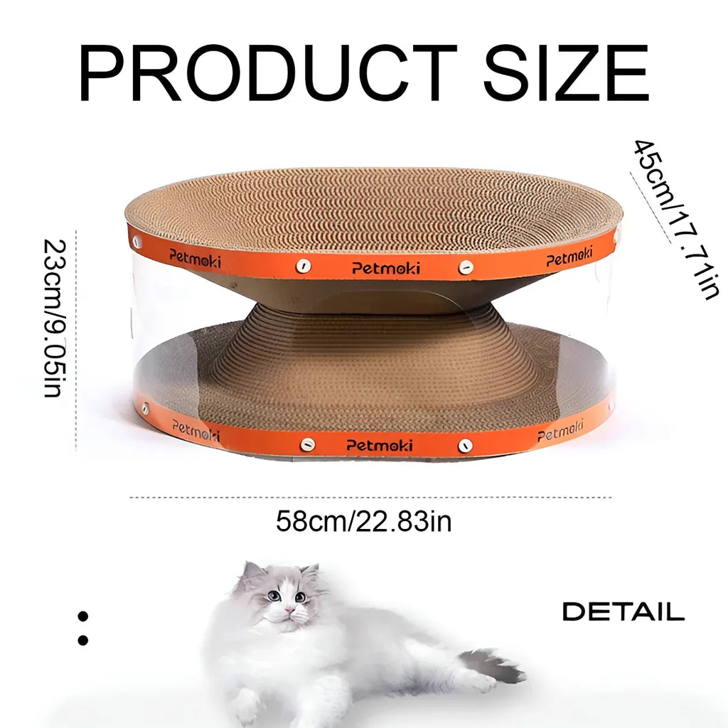 Cat Scratch Board Tunnel Bed Multifunctional Toy Passage For Indoor