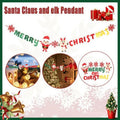 Merry Christmas Felt Banner, 2.8 m