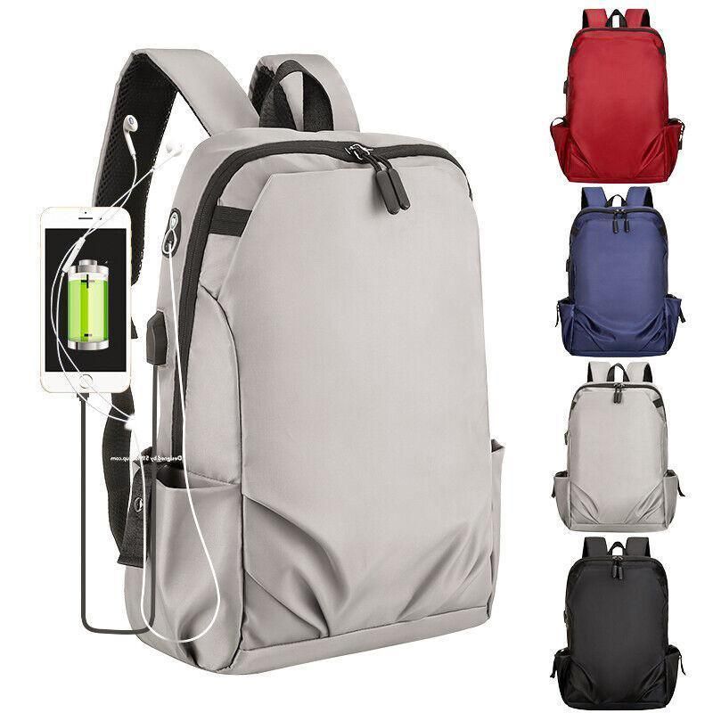 Large Capacity Nylon Laptop Backpack, 28 x 14 x 45 cm