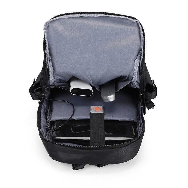Large Capacity Nylon Laptop Backpack, 28 x 14 x 45 cm